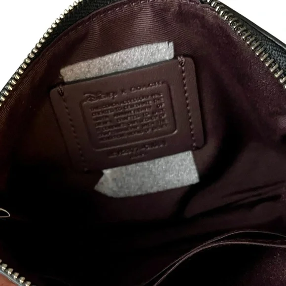 Coach Black Disney Wristlet - Picture 6 of 9